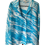 Women's Blue & White Long Sleeve & Tank Set Size 2X Photo 0