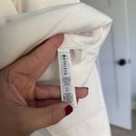 Athleta  Get Set Sweater Medium Sweater Thick Hoodie Creme White Active Women's Photo 2