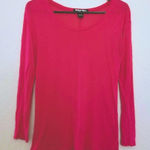 Planet Gold Hot pink soft long sleeve shirt, women’s size small from Macy’s Photo 0