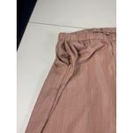 SheIn  XL‎ Two Piece Set Crop Top Wide Leg Pants Ruffle Smocked Pink Casual Photo 6