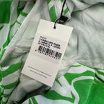 Faithfull the Brand Faithful the Brand Dress Womens X Large Green White Floral Taormina Midi Halter Photo 7