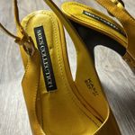 Yellow Slingback Heels by Shes Collection Size 5.5 Photo 8
