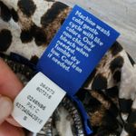 Apt. 9  Skirt Women Small Polyester A Line Asymmetric Shark Bite Brown Leopard NWT Photo 7