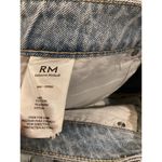 Rebecca Minkoff  rhinestone embroidered High Side Slit Midi Denim Skirt Cotton 16 Photo 8