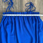 Show Me Your Mumu  Angel Mini Dress in Bright Blue M Photo 9