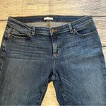 Eileen Fisher Blue Jeans Womens 12P Petite Whiskers Straight Leg Mom Y2K USA Photo 2