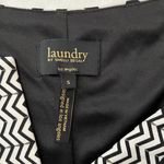 Laundry by Shelli Segal B&W Mixed Abstract Print Mini Dress Photo 1