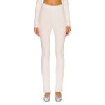 SIMON MILLER Saturn Pant in Macadamia Medium New Womens Ribbed Trousers White Photo 3
