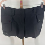 Sandro Black Croft Shorts Womens Size 40 US Size 6 Pockets Photo 0