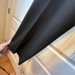 Talbots  Heritage Black Flat Front Ankle Crop Pants Side Slit Size 14p Workwear Photo 6