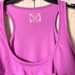 Decree Purple Ruffled Tank Top with Racerback Sz M Photo 6