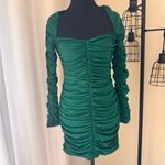 Michael Costello x Revolve Green Mini Dress Women’s Small Festive Party Cocktail Photo 1