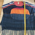 Free People Free People Women's Sweater Fringe Sunset Crochet Knit Short Sleeve Size M/L Photo 1