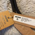 SKIMS NWT  Swim Long Sleeve Bikini Top Onyx Size 4X Photo 2