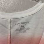 Lane Bryant NWT  Pink Ombre V-Neck Top plus size 26/28 Photo 2