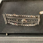 Juicy Couture Pam Gela Multi Chain Wide Floral Charm Bracelet Silver New Photo 5