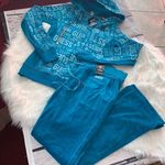 Guess  Boot Cut Velour Women’s Sweater Suit Photo 0