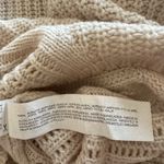 Ashley by 26 International Cream Ribbed Knit Crew Neck Sweater Sz M Preppy Minimalist Photo 8