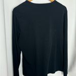 Ralph Lauren   Black Long Sleeve Top round neck XL Photo 3