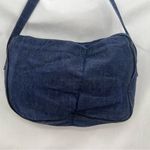 Vintage Denim Shoulder Bag Blue Photo 0