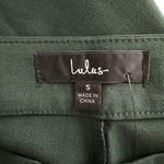 Lulus Lulu’s - NWT Kick It Forest Green High-Waisted Trouser Pants Sz S Photo 8