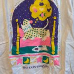 Vintage 90s cat pajamas retro night gown White Size L Photo 1