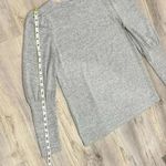White Birch  Puff Long Sleeve Pullover Crew Neck Sweater Top Gray Size S Photo 5