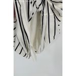 Lulus  Black Cream Women's Cafe Society Striped‎ T-Shirt Dress - Size Large Photo 6