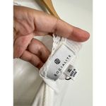 Socialite Bodysuit Lace Trim Womens Long Sleeve Ribbed Ivory White Size XL NWT Photo 6