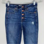Madewell  10” High Rise Skinny Jeans Drop Hem Edition 24 Photo 5
