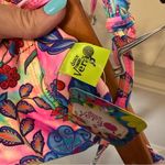 Doce Neon Verao Floral Cheeky Bikini, size small, NWT Pink Photo 2