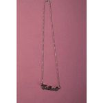 Stirling Silver "Esther" Name Necklace 8in Drop Photo 1