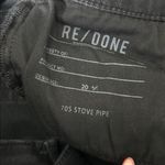 RE/DONE  70S Stove Pipe Black Jeans Photo 8