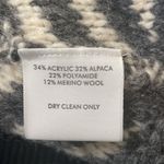 White + Warren soft alpaca jacquard longline patterned vest size XS Gray Photo 8