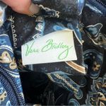 Vera Bradley Deep Night Paisley Blue Beige Crossbody Bag Purse Photo 5