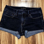 Abercrombie & Fitch Abercrombie and Fitch Women's Juniors Dark wash denim Jean shorts size 26 Photo 0