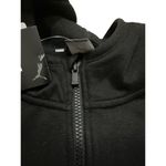Puma Cropped Hoodie Jacket 1X Women Full-Zip Sweat Jacket Training Workouts Blak Photo 6