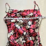 Cinq à Sept Cinq a Sept Whitney Satin Floral Dress Photo 8