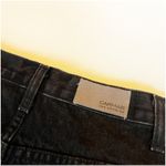 Carmar Black Denim Mini Skirt Size 2 Photo 5