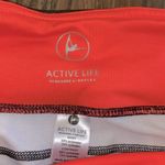 Active Life  L multi color print athletic leggings size small Photo 3