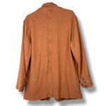 Free People NWOT We The Free Brown Button Linen Cotton Blend Heavy Blazer Jacket Photo 5