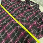 Terra & Sky  2x (20w-22w) Long-Sleeve Plaid Button Up Soft Layer Western top Photo 2