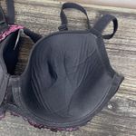 Wacoal  Black & Pink Embrace Lace 853191 Bra Photo 2
