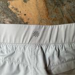 Athleta  Stellar Running Shorts Light Gray Women’s Size Small Photo 4