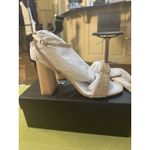 Badgley Mischka Becca rhinestone jeweled sandals size 8.5 Bridal Fairy Photo 1