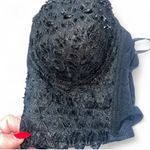 Windsor Black Lace Corset Bustier Top Photo 4