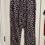 Sea New York 💙💖 Brown & White Patterned Harem Pants Photo 1