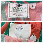 Vintage Retro Tiger Jungle Tank Top V Neck Low Cut Crop Top Handmade Sz Small Photo 8