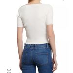 Sandro  Serena Ribbed-Knit Detail Top Photo 2