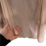 Ramy Brook Ramy Brooke Nude Blush Pink Long Sleeve Blouse XS Photo 3